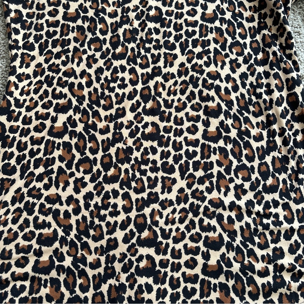 No Boundaries Size Xl Leopard Print Hooded Top - image 4